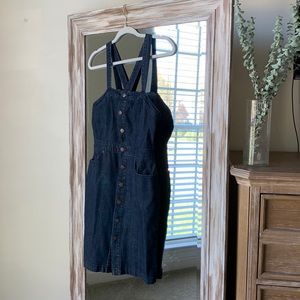 Adorable overall Jean dress!